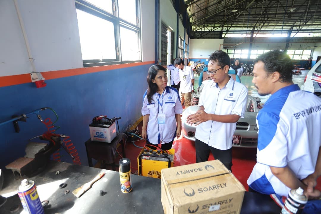 BPVP Banyuwangi Sukses Berikan Pelatihan Otomotif Bagi Penyintas Narkoba IPWL LRPPN BI