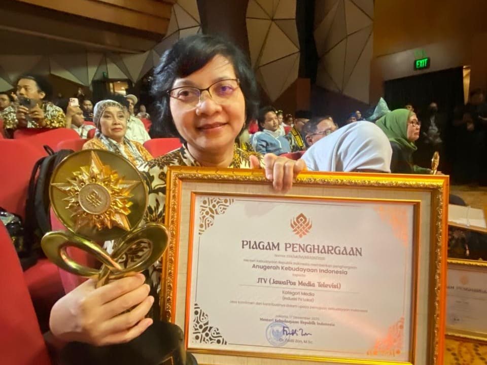 JTV Raih Penghargaan Anugerah Kebudayaan Indonesia 2025