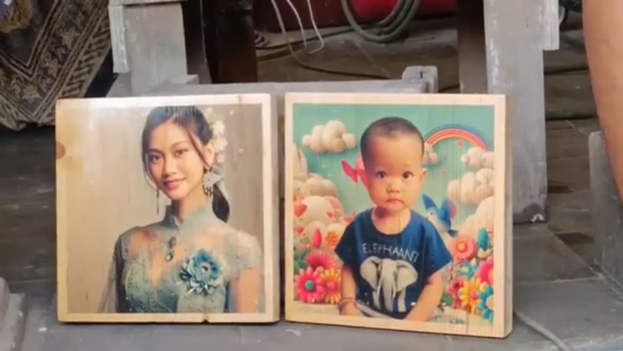 Sentuhan Seni Photo wood, Hadirkan Cetak Foto Bernilai Estetika