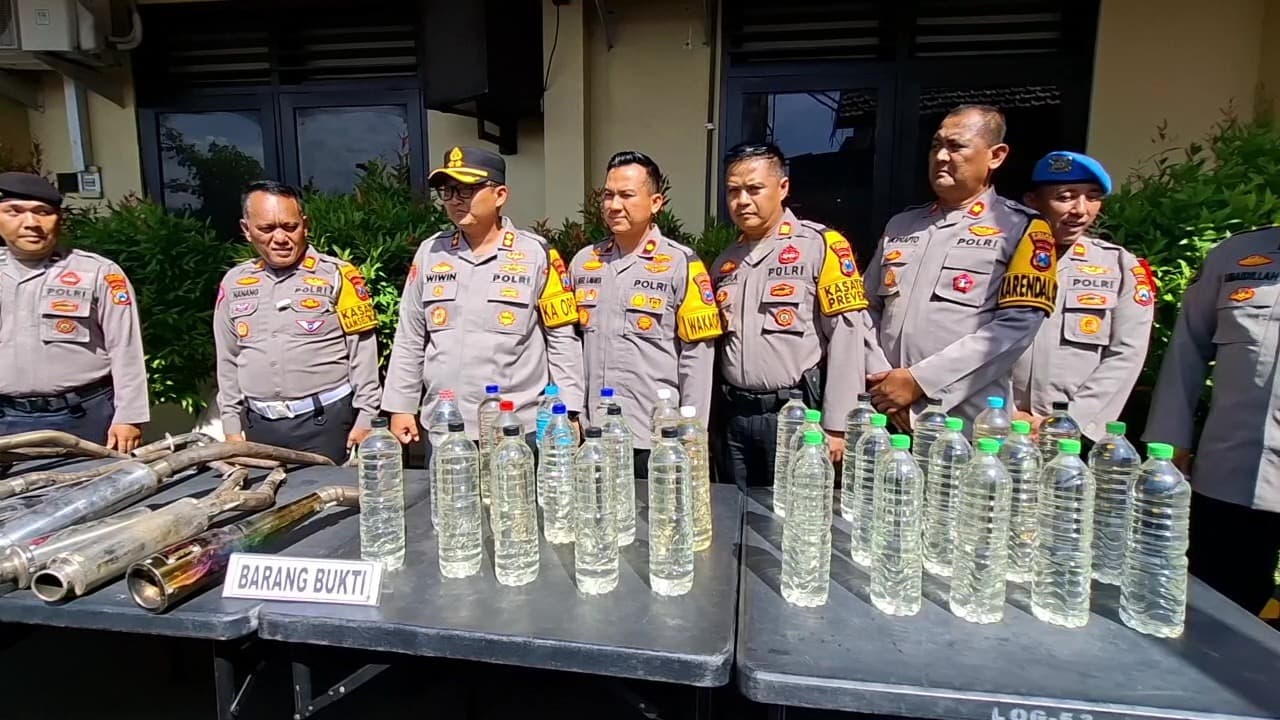 Polres Rilis Data 2025, Kejahatan Turun, Laka Lantas Naik