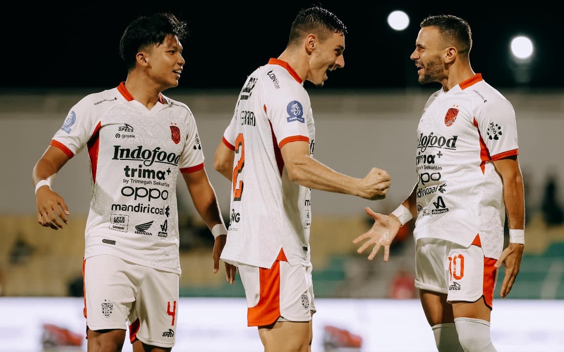 Hasil Super League: Bali United Permalukan PSM, Persita Bungkam Borneo FC
