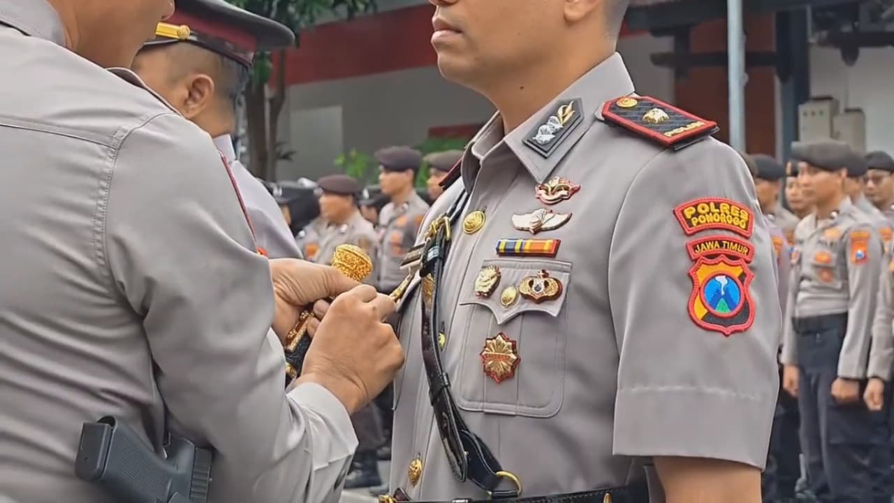 Waka Polres dan Dua Kapolsek Dimutasi, Ini Pesan Kapolres Ponorogo