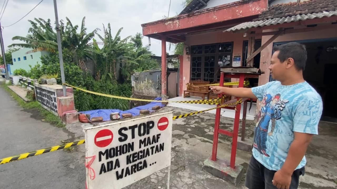 Talud Ambrol Ancam Rumah dan Jembatan di Kota Blitar