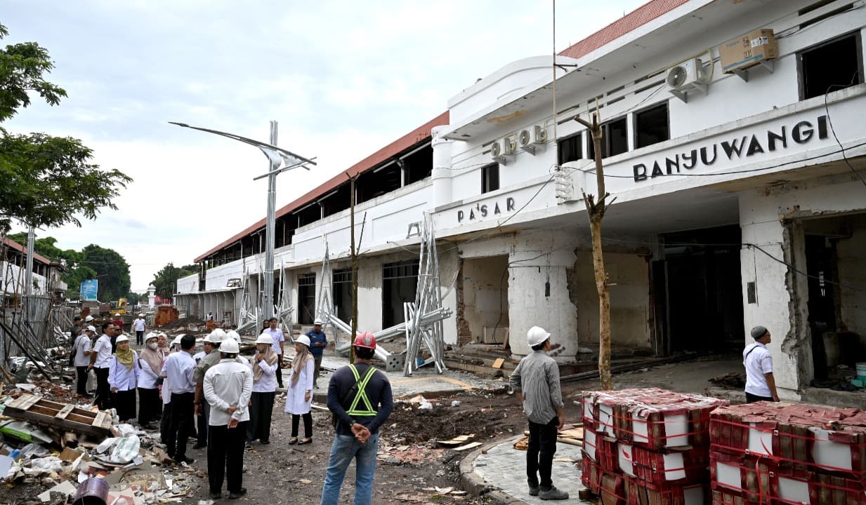 Siap Jadi Sentra Kuliner Ikonik, Pasar Banyuwangi Ditarget Rampung Februari 2026