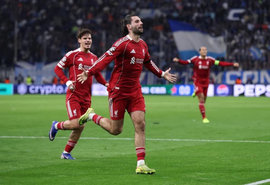 Rekap Hasil Liga Champions: Liverpool Permalukan Marseille di Kandang, Juventus Putus Tren Buruk dari Benfica