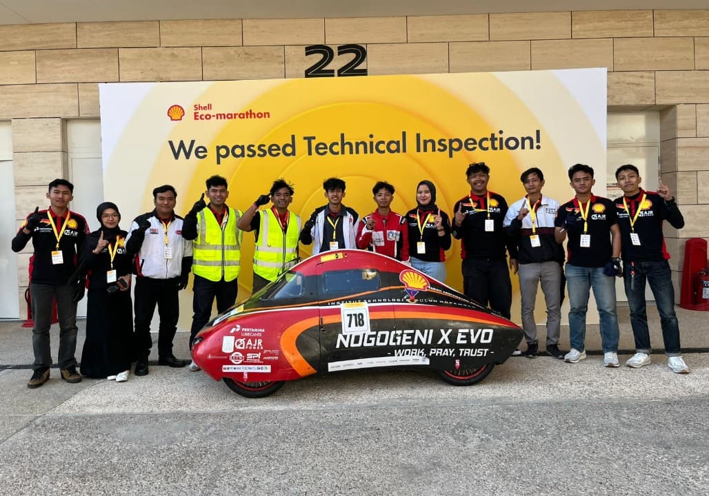 Tiga Tim Mobil Hemat Energi ITS Raih Juara di SEM Qatar 2026