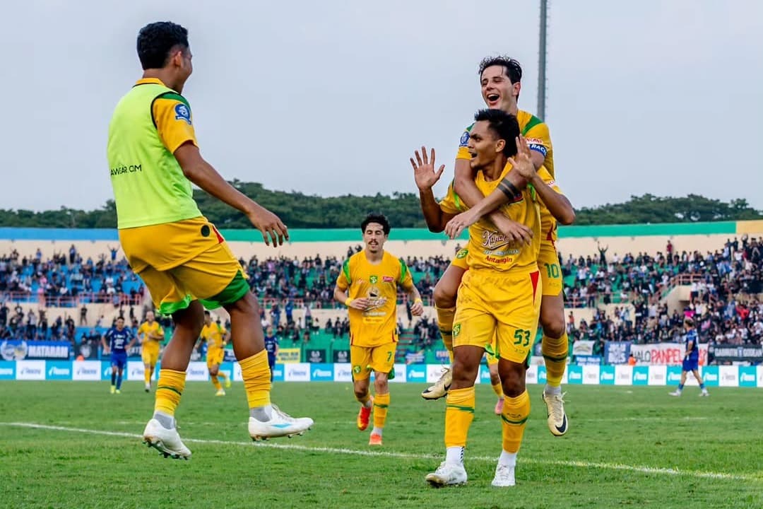 Gol Rachmat Irianto ke Gawang PSIM Jadi Goal of The Week Pekan 18 Super League