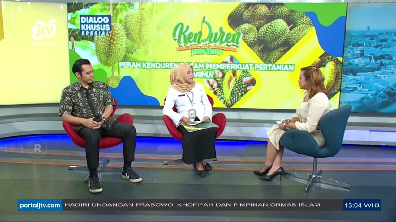 Festival Kenduren JTV Dorong Durian Lokal Jadi Penggerak Ekonomi Jawa Timur