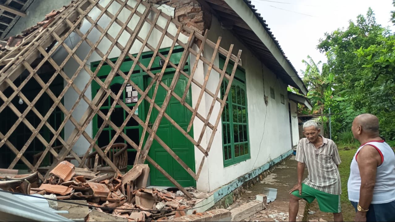 Gempa Magnitudo 6,4 Guncang Pacitan, Sejumlah Rumah Rusak dan Roboh
