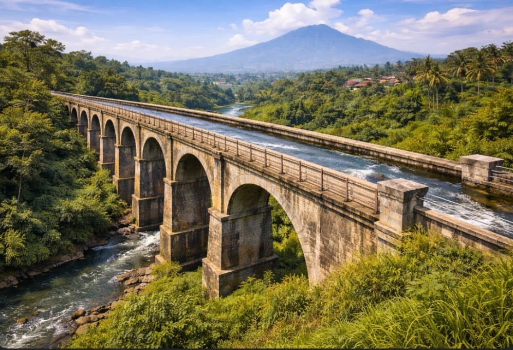 Jejak Infrastruktur Kolonial di Malang, Jembatan Talang Bululawang Masih Berfungsi Hingga Kini