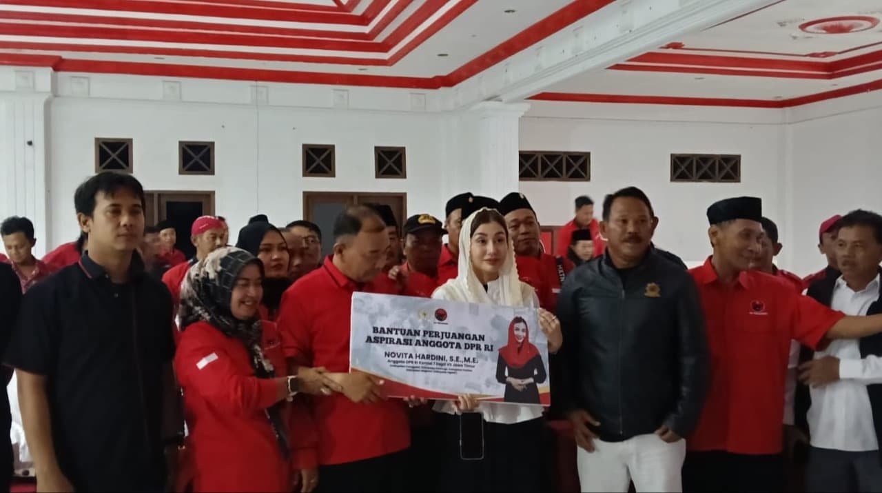 Anggota DPR RI Fraksi PDIP Novita Hardini Sosialisasi 4 Pilar MPR RI di Magetan