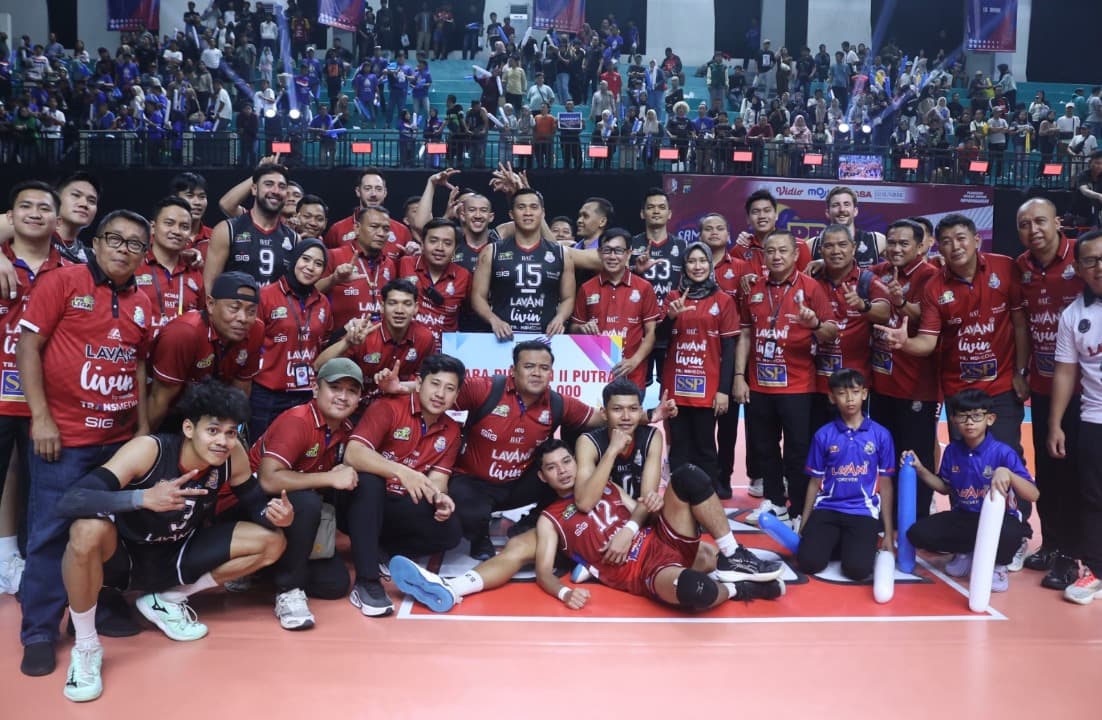 Bungkam Samator, LavAni Juara Putaran Kedua Proliga 2026