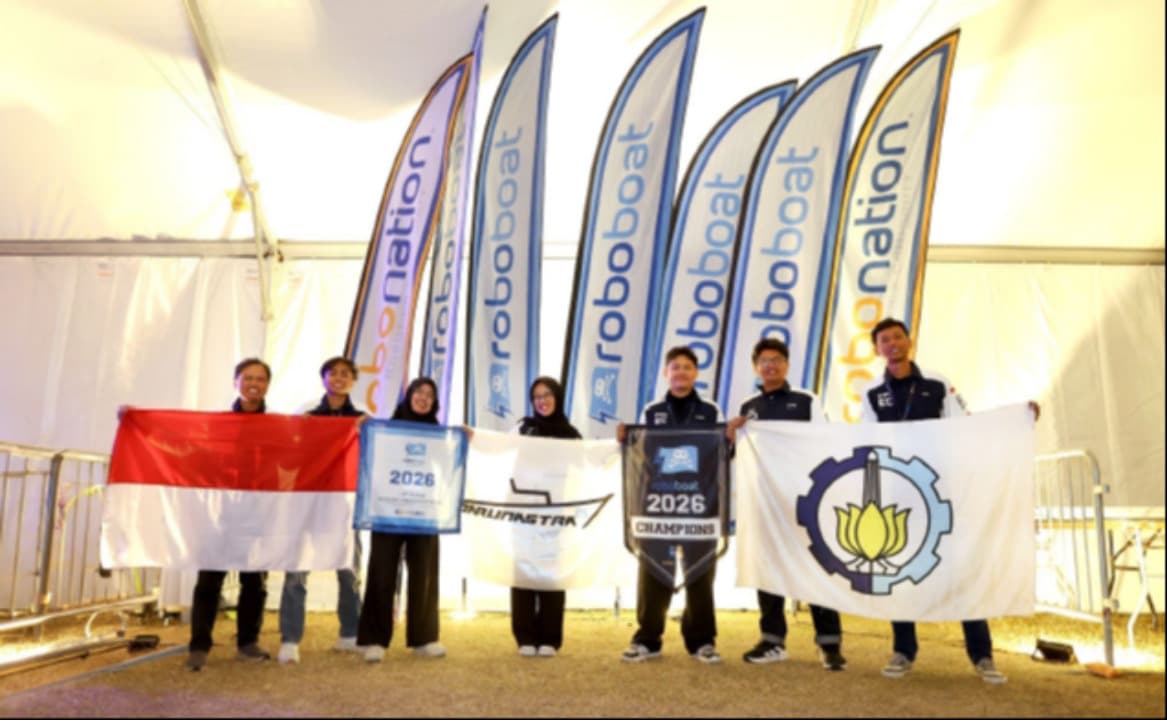 Harumkan Indonesia, Barunastra ITS Juara Dunia RoboBoat 2026 di Florida