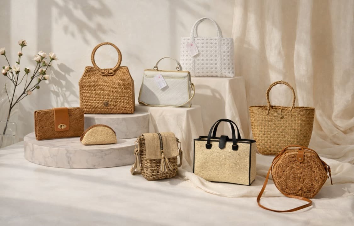 Kerajinan Serat Alam Desa Celuk Kian Dikenal Berkat LinkUMKM BRI