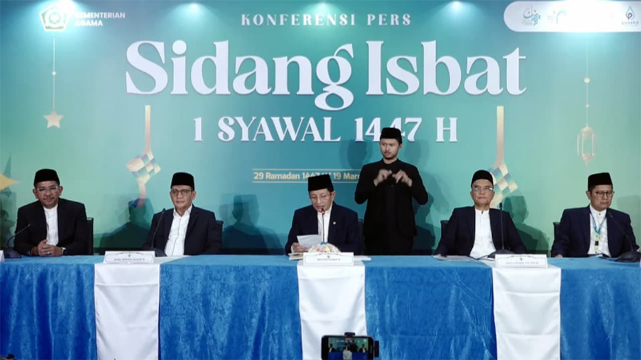 Pemerintah Resmi Tetapkan Idulfitri 1 Syawal 1447 H Jatuh Pada 21 Maret 2026