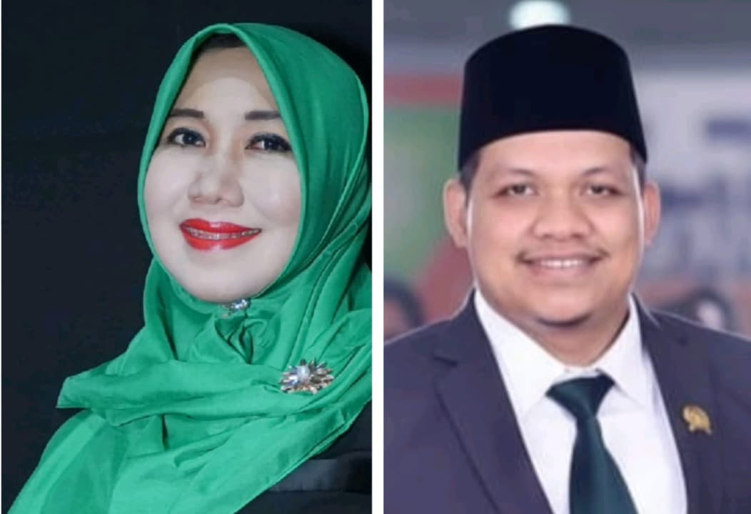 Ning Lia dan Kaji Reza Kompak Dukung Pilkades E-Voting di Sidoarjo