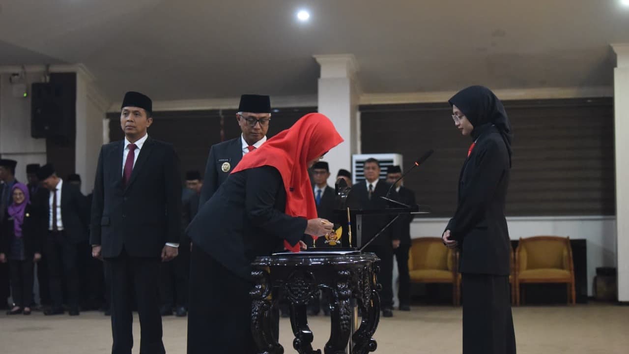 Pj Sekda Baru Dilantik, Mbak Wali Tekankan Integritas hingga Pelayanan Publik