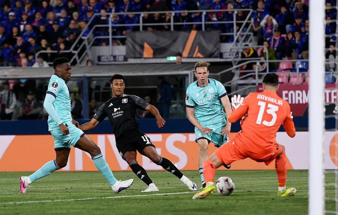 Hasil Liga Europa: Aston Villa Curi Kemenangan di Markas Bologna, SC Freiburg Tanpa Hambatan Bekuk Celta Vigo