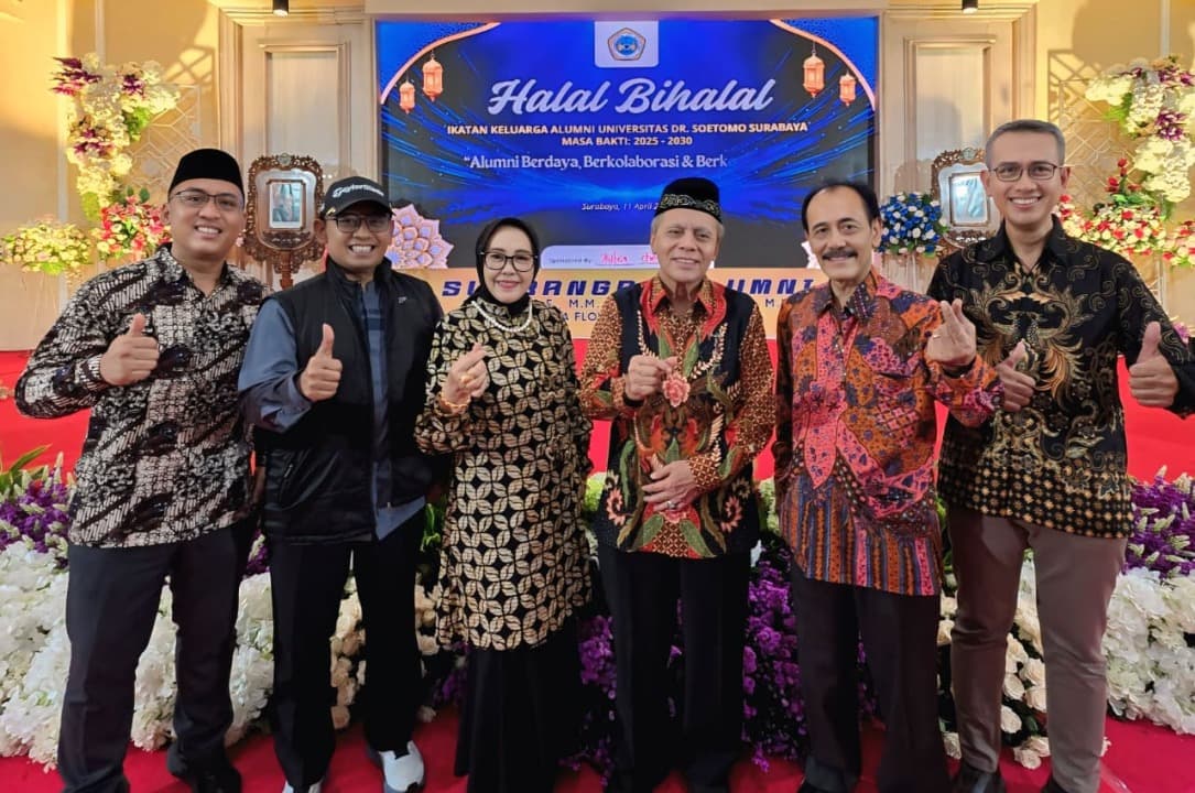 IKA Unitomo Gelar Halal Bihalal, Perkuat Kolaborasi untuk Kemajuan Bangsa