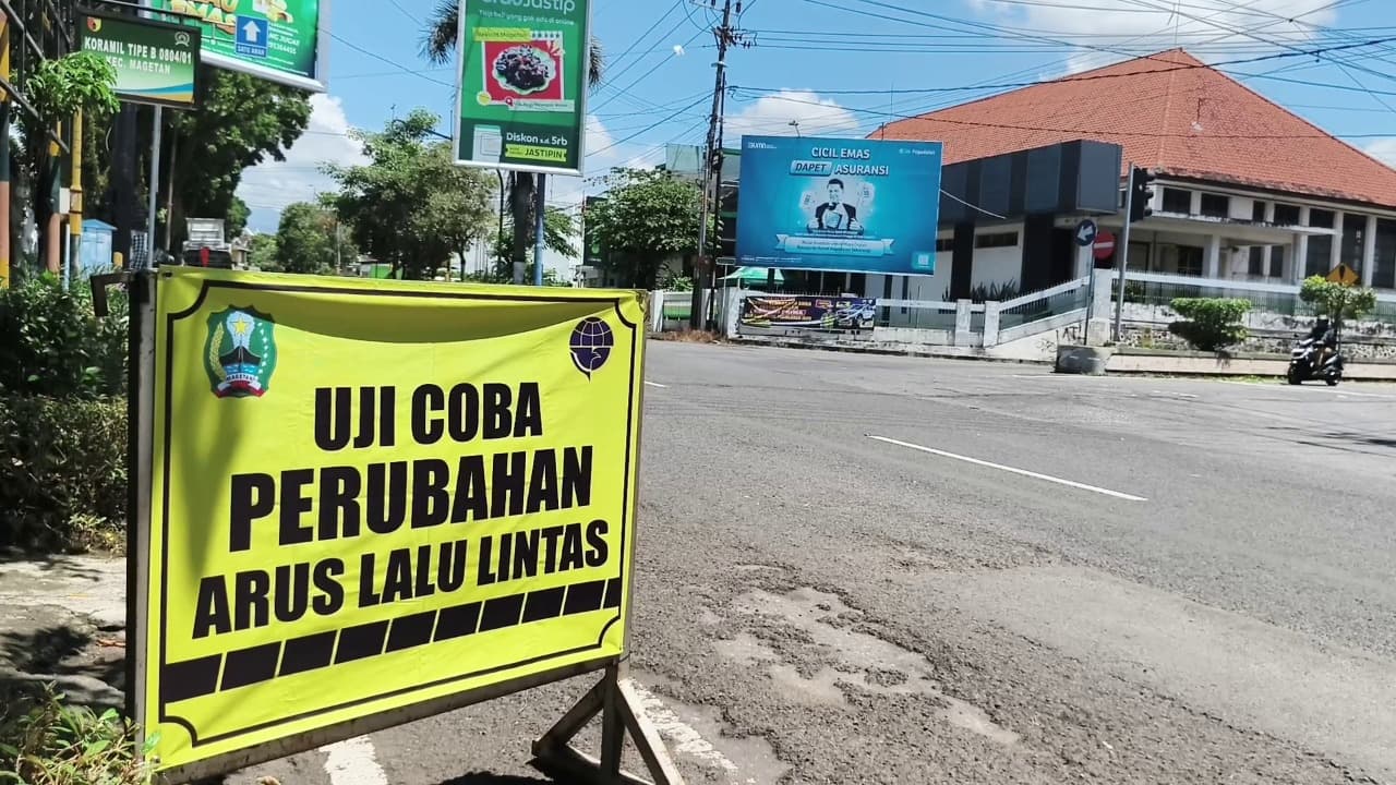 Hari Pertama Uji Coba Jalur, Dinamika Lalu Lintas Jadi Bahan Evaluasi