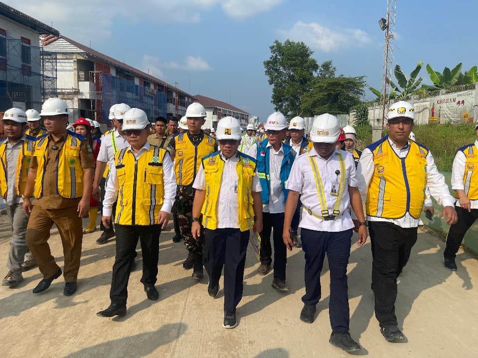 KSP Dudung Tinjau Sekolah Rakyat Jawa Barat II, Progres Pembangunan Lampaui Target