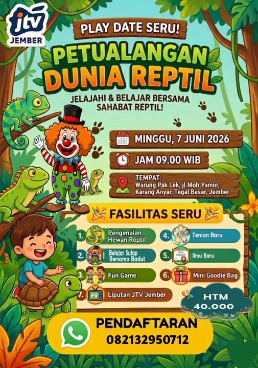 Yuk ikut playdate jtv kenal dunia hewan
