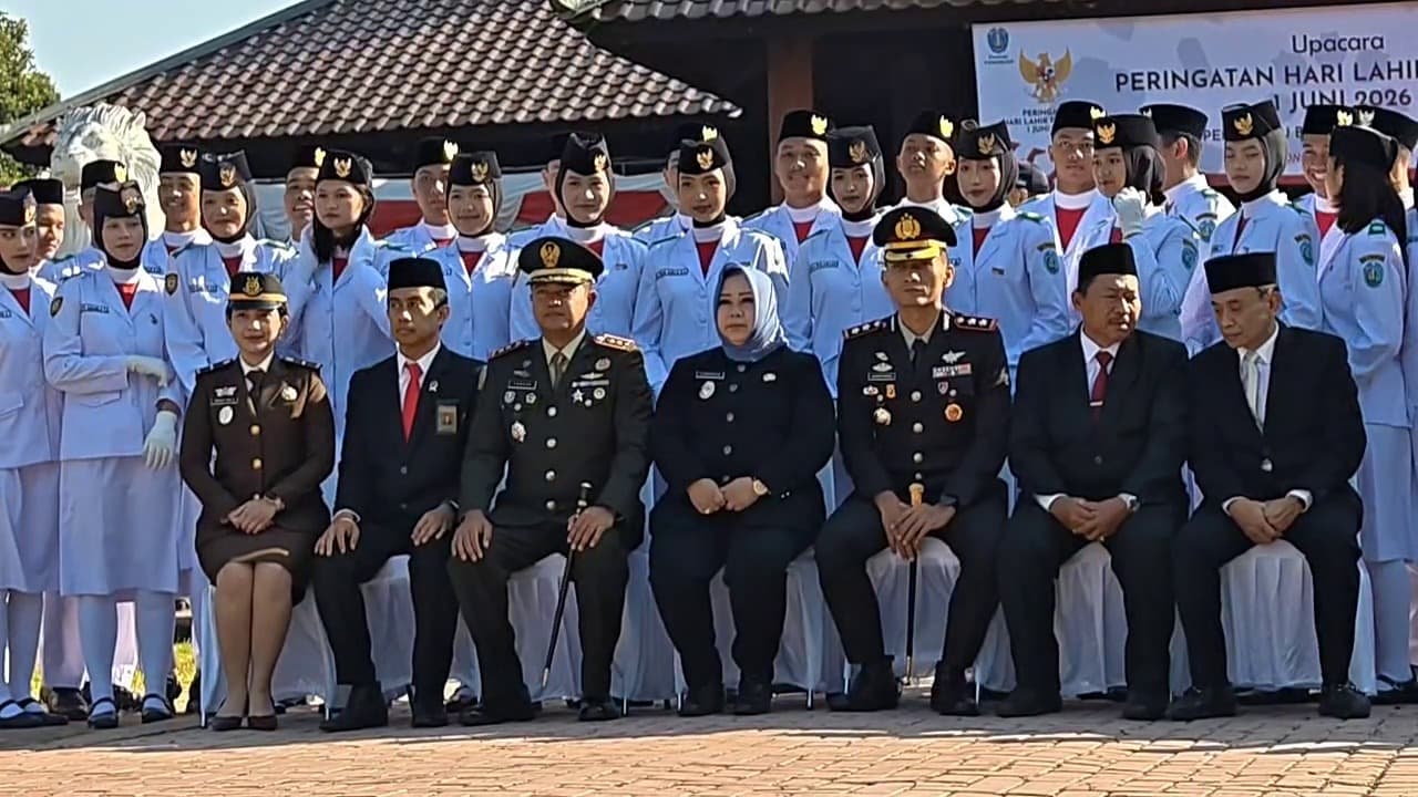 Pemkab Ponorogo Gelar Upacara Hari Lahir Pancasila, Ajak Generasi Muda Amalkan Nilai-Nilai Pancasila