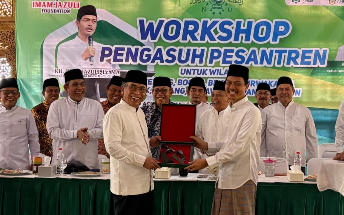 Gus Yahya Apresiasi Kiai Imam Jazuli SIapkan Transformasi Pesantren di Era Disrupsi