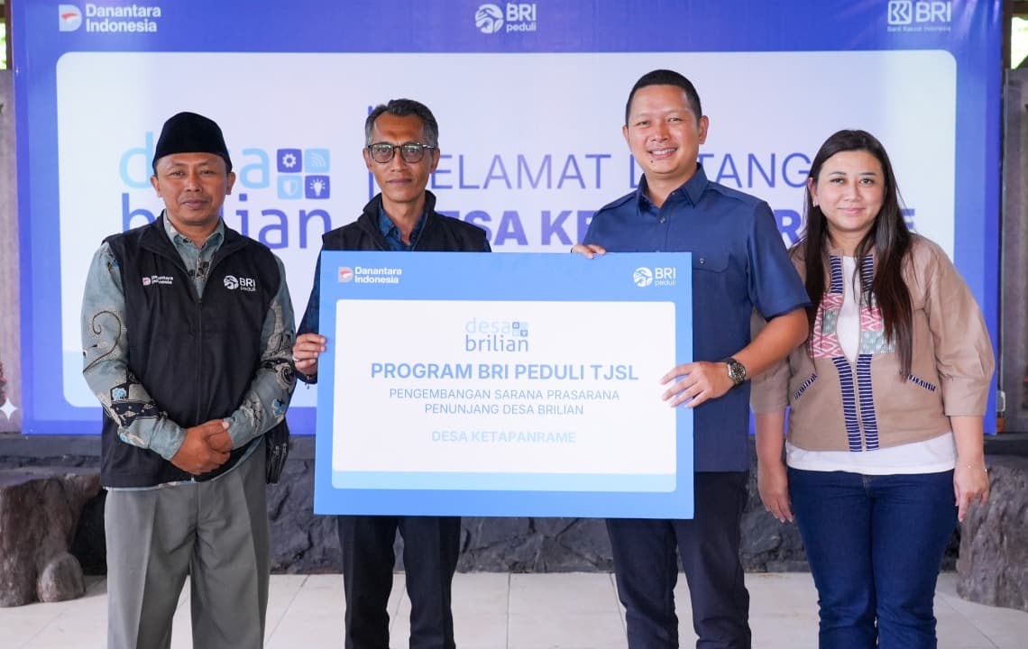 BRI Peduli Salurkan Bantuan untuk Desa Ketapanrame Guna Dorong Pengembangan Wisata Masyarakat