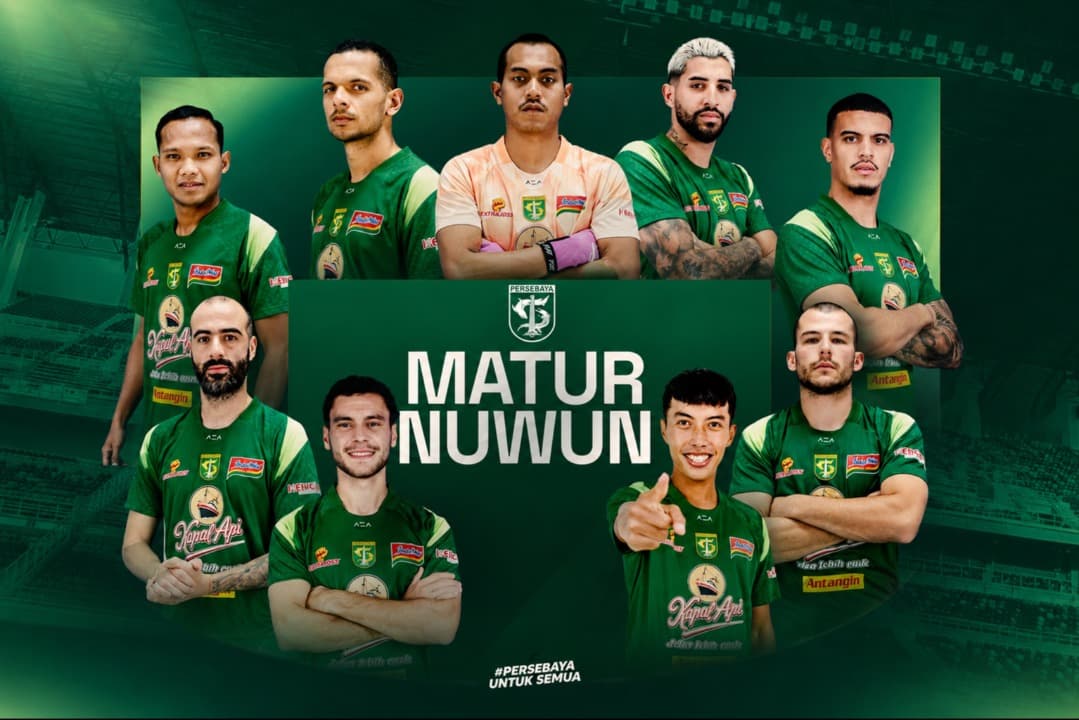 Statistik 6 Pemain Asing yang Dilepas Persebaya