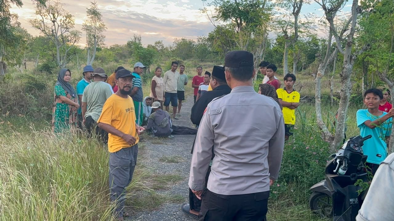 Warga Lobuk Sumenep Ditemukan Meninggal Dunia di Jalan Desa