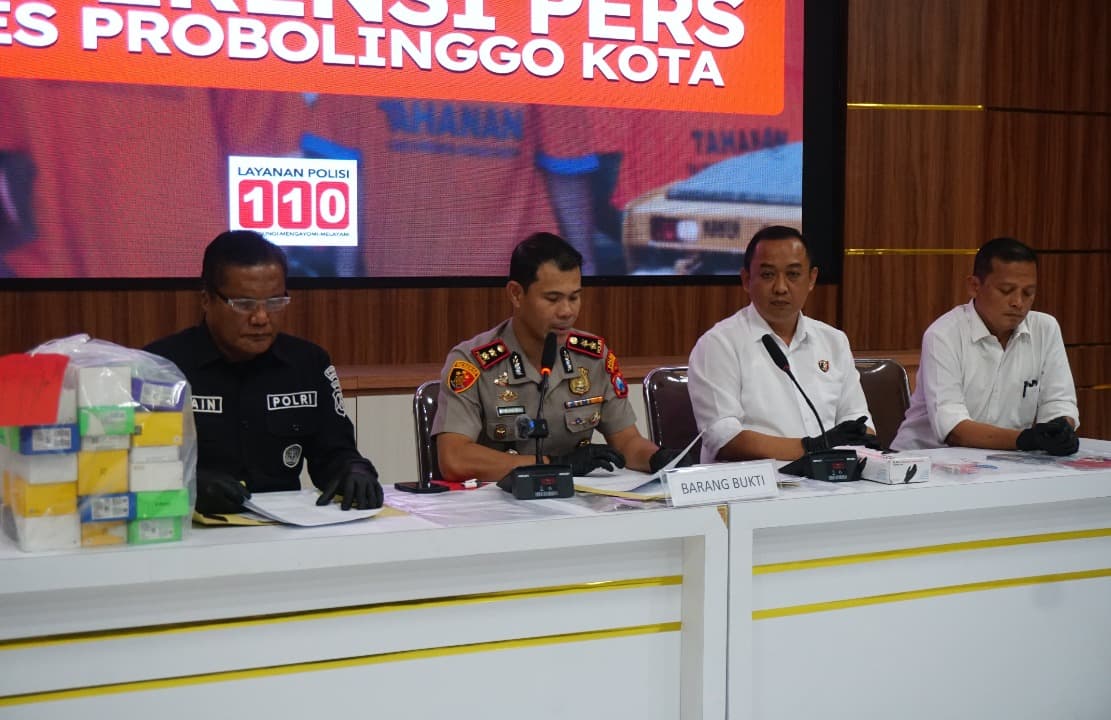Polisi Bekuk Pencuri Traktor, Diduga Satu Pelaku Oknum Pegawai P3K Pemkot Probolinggo