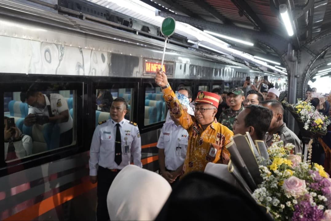 Animo Tinggi, KAI Daop 9 Jember Resmi Luncurkan KA Pandalungan 2 Relasi Jember-Gambir PP