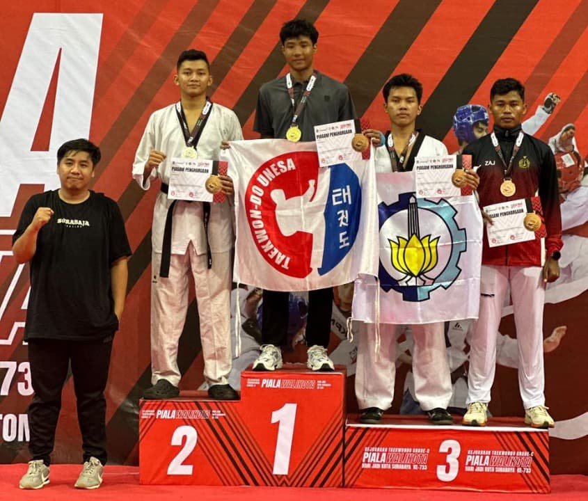 Prajurit Koarmada II Raih 7 Medali di Kejuaraan Taekwondo Piala Wali Kota Surabaya