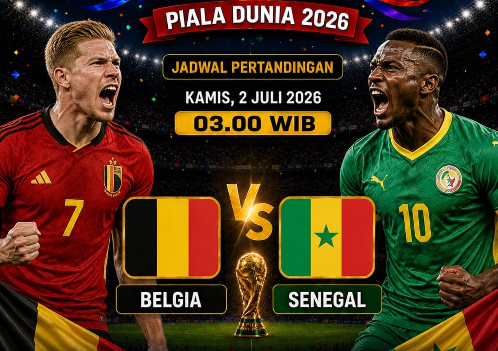 Belgia Bangkit Secara Dramatis! Tumbangkan Senegal 3-2 Lewat Perpanjangan Waktu, Tielemans Jadi Pahlawan