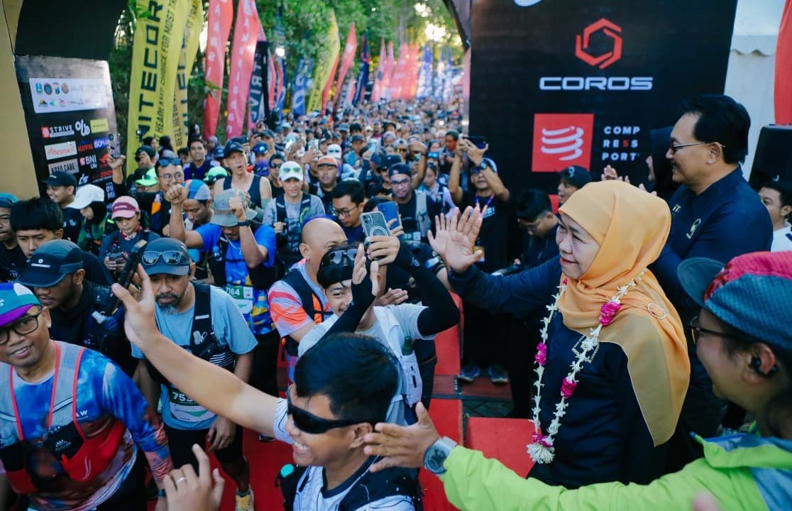 Ribuan Pelari Ikuti International Trail Running MANTRA116 2026, Gubernur Khofifah: Perkuat Sport Tourism di Jatim