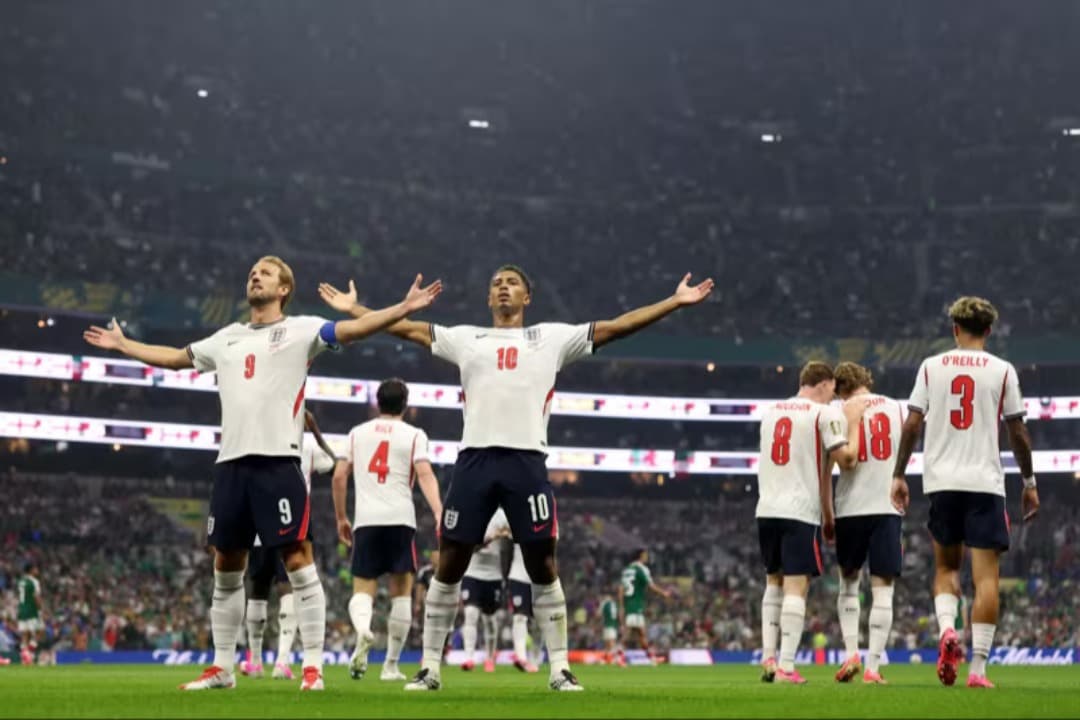 Hasil Piala Dunia 2026: Tampil Kokoh dan Klinis! Inggris Sukses Kalahkan Meksiko dengan 10 Pemain