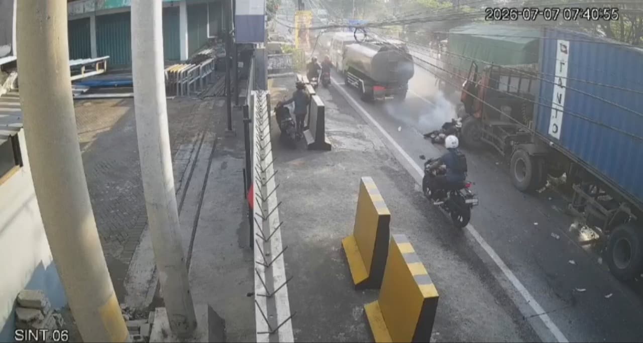 Kronologi Laka Maut Truk Kontainer Ngeblong, 3 Pengendara Tewas di Patung Kuda Pandaan