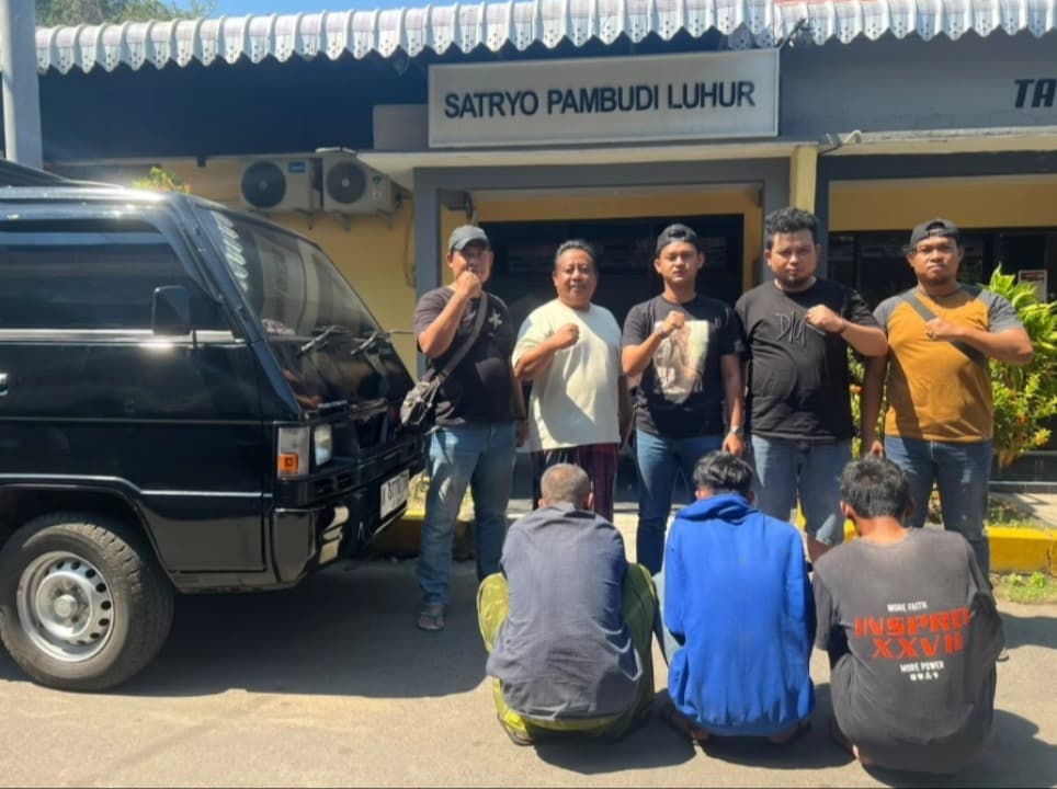 Belum Sempat Jual Sapi Curian Senilai Rp 50 Juta, 3 Maling di Pasuruan Keburu Diringkus Polisi