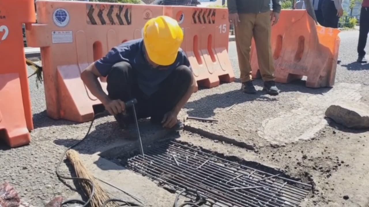 Pembatasan Kendaraan Lewat Jembatan Koncer