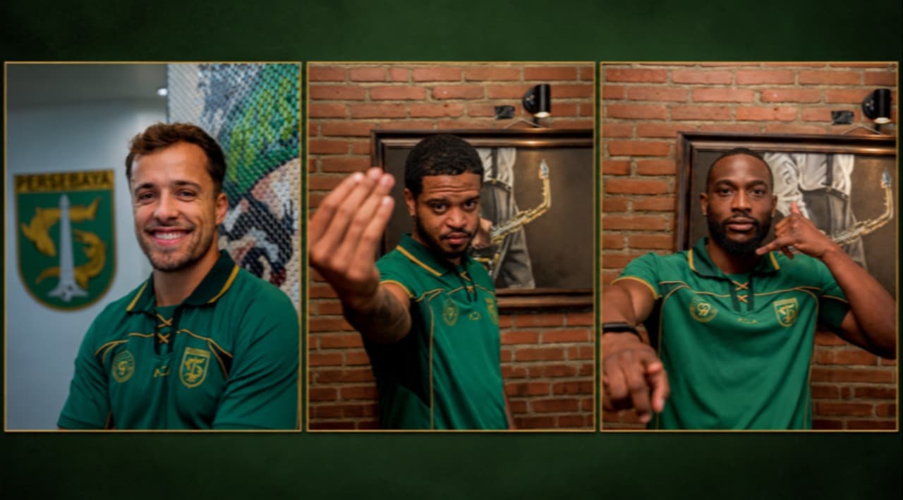 Persebaya Perkenalkan Tiga Pemain Asing Baru di Lini Serang