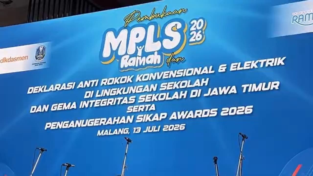Mendikdasmen Buka MPLS Ramah 2026 di Malang, Tegaskan Sekolah Wajib Bebas Perpeloncoan