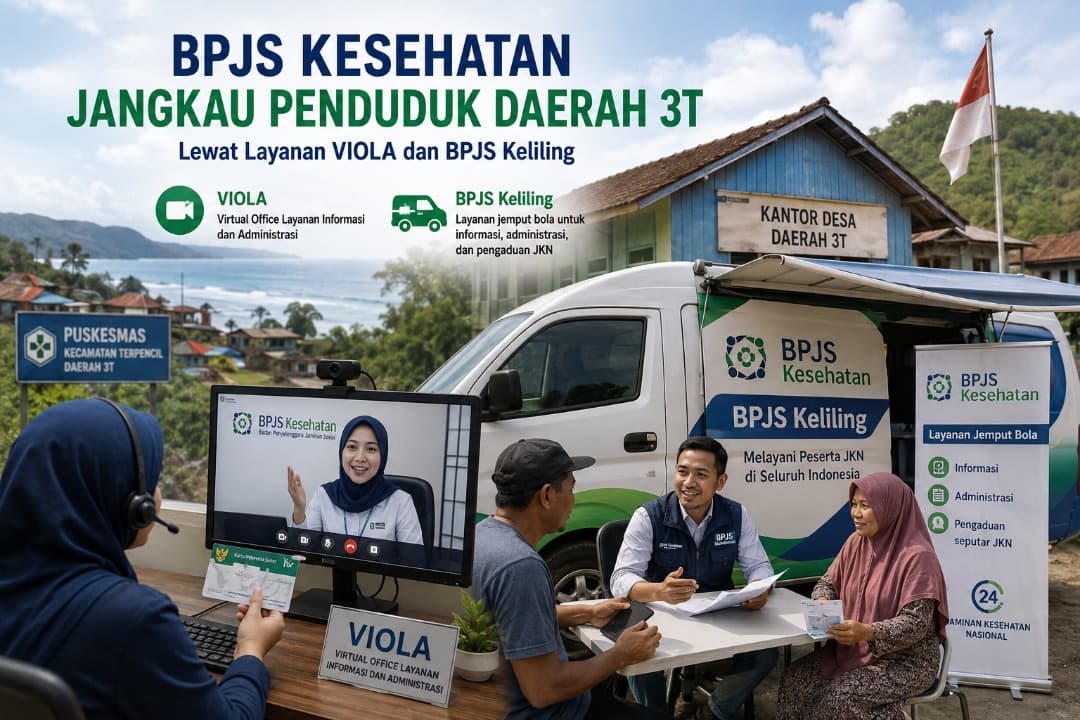 BPJS Kesehatan Hadirkan LANURI, Permudah Akses Layanan JKN bagi Warga Daerah 3T