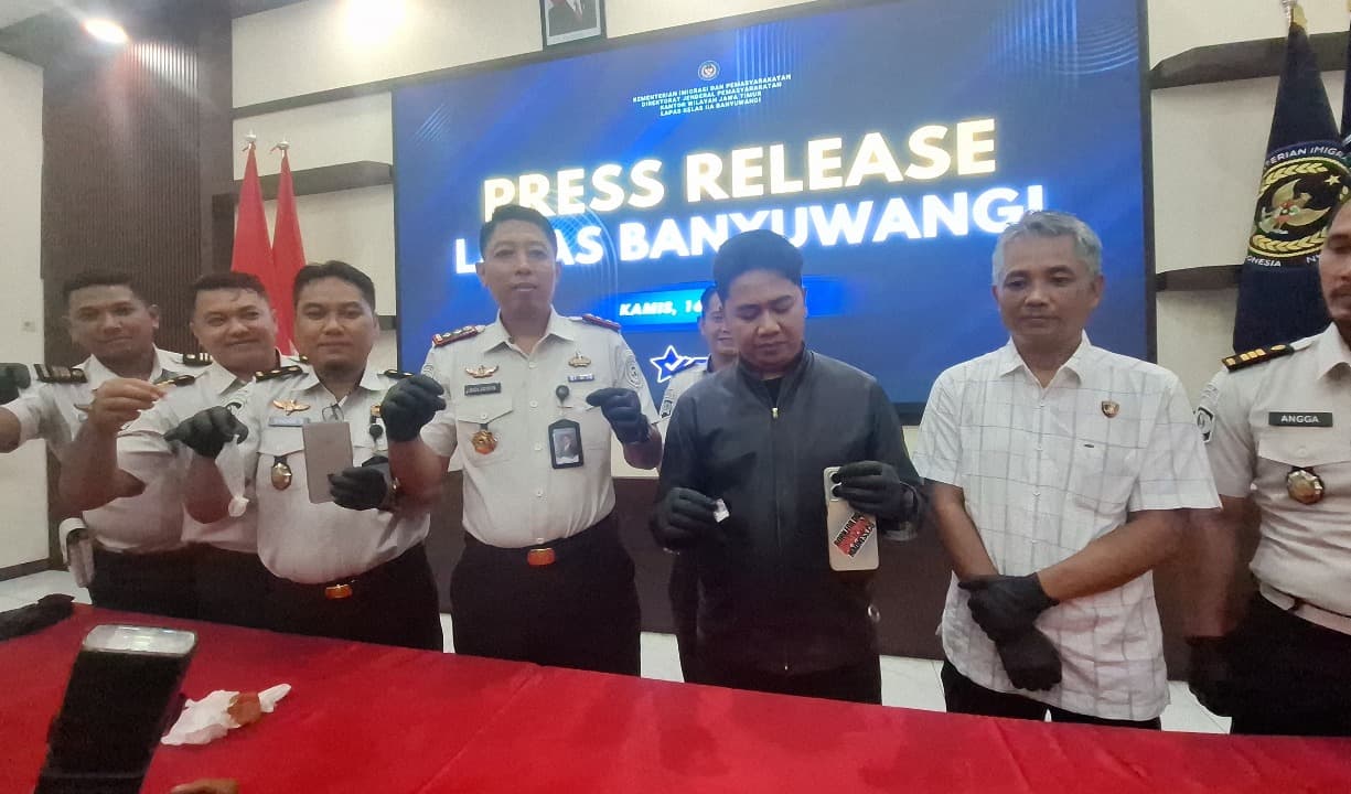 Selundupkan Sabu di Alat Vital Wanita Asal Bali di Amankan Petugas Lapas Banyuwangi