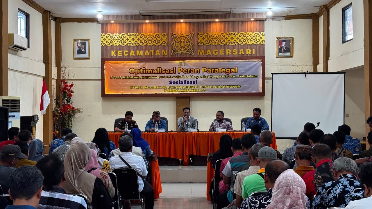 Pemkot Mojokerto dan Kejari Sosialisasikan Peran Paralegal Pos Bantuan Hukum untuk Masyarakat