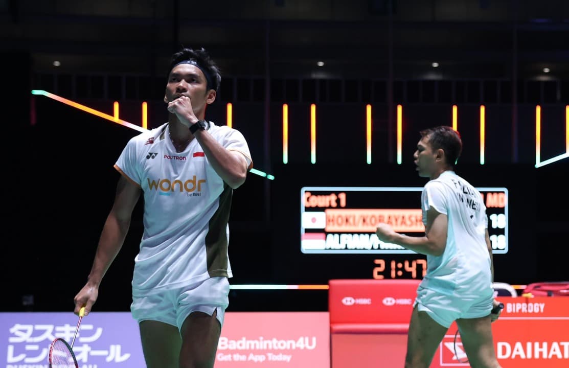 Hasil Japan Open 2026: Revans atas Pasangan Jepang, Fajar/Fikri Melenggang ke Partai Final