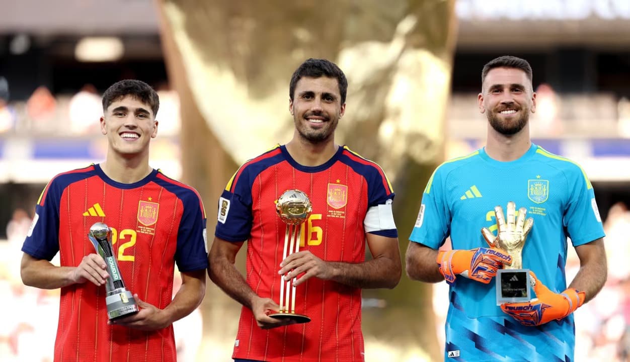 Daftar Peraih Penghargaan Piala Dunia 2026: Rodri Pemain Terbaik, Kylian Mbappe Raih Sepatu Emas