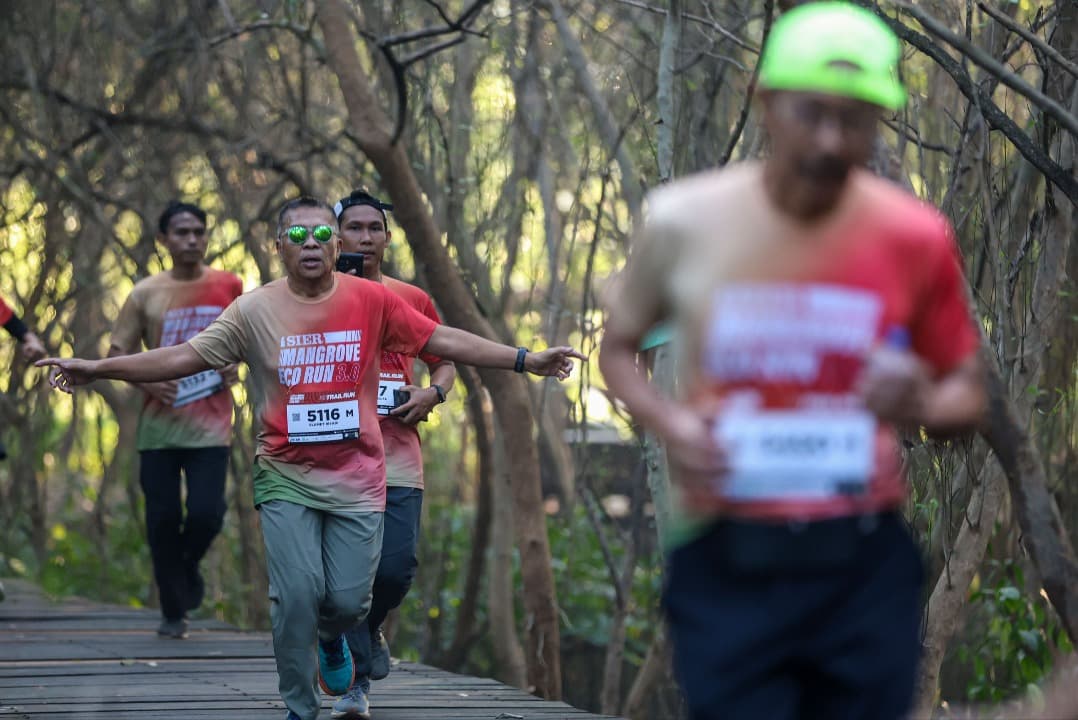 2 Ribu Peserta Ikuti Mangrove Eco Run di Surabaya, Trail Run Jadi Daya Tarik Baru