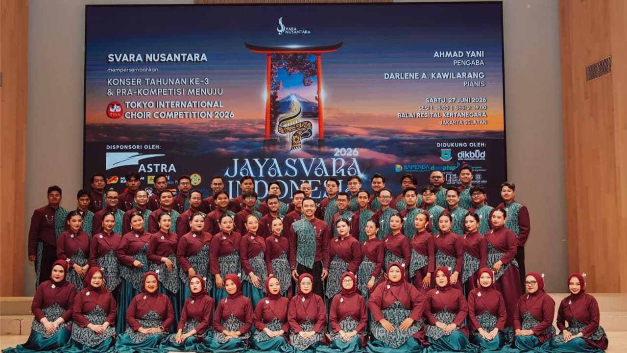 Harumkan Nama Indonesia, Paduan Suara Asal Tangsel Juara di Tokyo