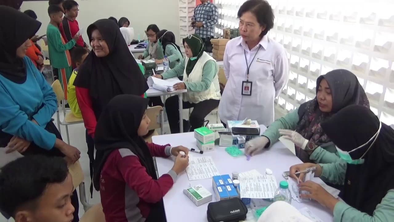 227 Calon Siswa Sekolah Rakyat Terintegrasi Ngawi Jalani Cek Kesehatan Gratis